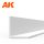 AK Interactive AK6562 Angle 35 x 35 x 350mm - STYRENE STRIP - L-profil