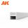 AK Interactive AK6570 BEAMS H SHAPE 3.0 x 3.0 x 350 mm - STYRENE - sztirol H-profil