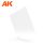 AK Interactive AK6572 0.25mm thickness x 245 x 195mm - STYRENE SHEET - sztirollap