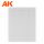 AK Interactive AK6584 Water Sheet Transparent Running Water 245 x 195mm - vízmintás sztirollap