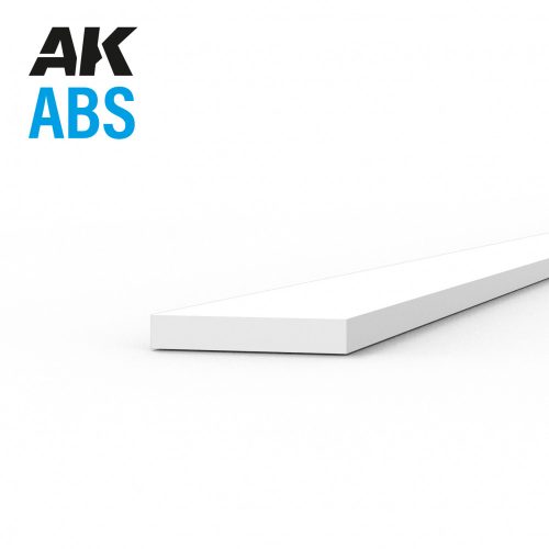 AK Interactive AK6710 Strips 0.50 x 3.00 x 350mm - ABS csík