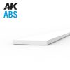 AK Interactive AK6711 Strips 0.50 x 4.00 x 350mm - ABS csík