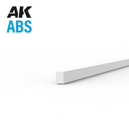 AK Interactive AK6713 Strips 0.75 x 0.50 x 350mm - ABS csík