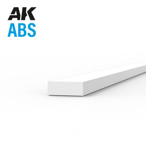 AK Interactive AK6715 Strips 0.75 x 2.00 x 350mm - ABS csík