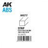 AK Interactive AK6717 Strips 0.75 x 4.00 x 350mm - ABS csík