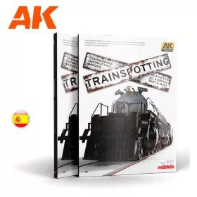   AK Interactive AK745 TRAINSPOTTING (Spanish) - kiadvány makettezéshez