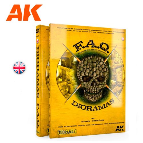 AK Interactive AK8000 DIORAMAS F.A.Q. (English) - kiadvány makettezéshez