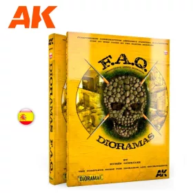   AK Interactive AK8001 DIORAMAS F.A.Q. (Spanish) - kiadvány makettezéshez