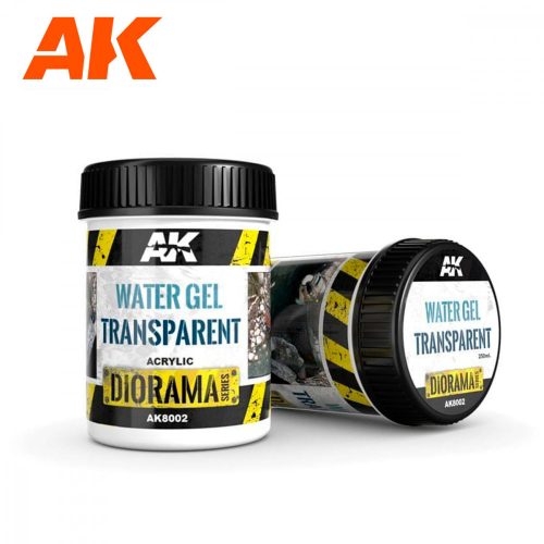 AK Interactive AK8002 WATER GEL TRANSPARENT - 250 ml (Acrylic)