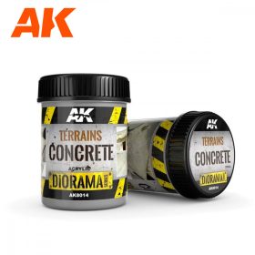   AK Interactive AK8014 TERRAINS CONCRETE - 250 ml (Acrylic) - Talaj textúra