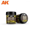 AK Interactive AK8032 DARK & DRY CRACKLE EFFECTS - 100 ml (Acrylic) - Töredezett talaj