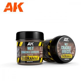   AK Interactive AK8034 WET CRACKLE EFFECTS - 100 ml (Acrylic) - Töredezett talaj