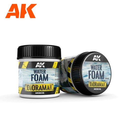AK Interactive AK8036 WATER FOAM - 100 ml (Acrylic) - Habzó víz-effekt