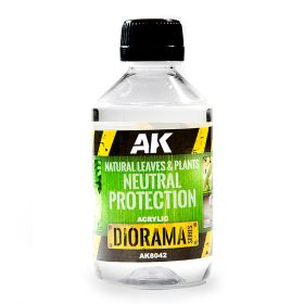   AK Interactive AK8042 LEAVES AND PLANTS NEUTRAL PROTECTION - 250 ml - Tartósítószer növényekhez