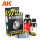AK Interactive AK8043 RESIN WATER 2-COMPONENTS EPOXY RESIN - 375 ml - Műgyanta víz