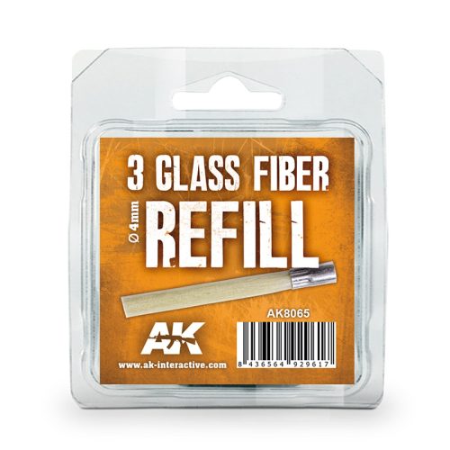 AK Interactive AK8065 Glass Fibre Refills - Utántöltő az üvegszálas ceruzához (AK8058)