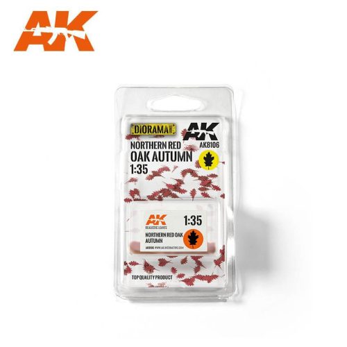 AK Interactive AK8106 NORTHERN RED OAK AUTUMN 1:35 (High Quality) - Falevelek