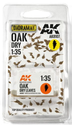 AK Interactive AK8107 OAK DRY LEAVES 1:35 (High Quality) - Falevelek