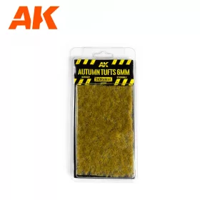 AK Interactive AK8116 AUTUMN TUFTS 6mm - Őszi gyep