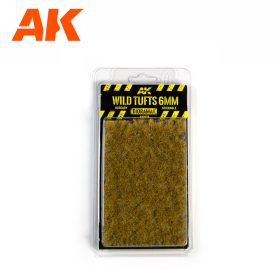   AK Interactive AK8123 WILD TUFTS 6 mm - Fűcsomók dioráma építéshez