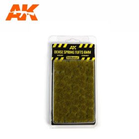   AK Interactive AK8130 DENSE SPRING TUFTS 6mm - Fűcsomók makettezéshez