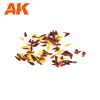 AK Interactive AK8147 PUNCHING LEAVES SHEETS SET (4 units of A4-size sheets) - Nyomott levelek készlet, 4 db A4-es méret