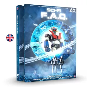   AK Interactive AK8160 SCI-FI F.A.Q.- English - kiadvány makettezéshez