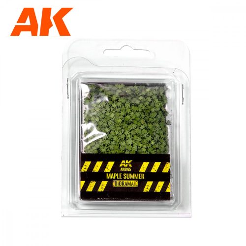 AK Interactive AK8165 MAPLE SUMMER LEAVES 1/35 (Bag 7 gr.) - Juhar nyári levelek, 1/35, 1/32