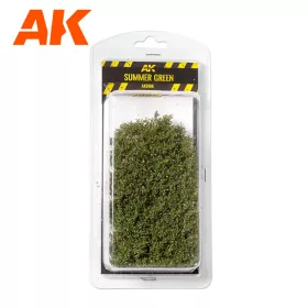   AK Interactive AK8166 SUMMER GREEN SHRUBBERIES - Cserje, bokor - nyári zöld (1/35, 75 mm, 90 mm)