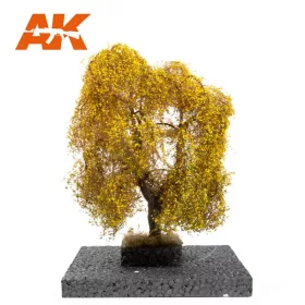   AK Interactive AK8186 WEEPING WILLOW AUTUMN TREE 1/72 (H0 / 1:72 /1:48) - Fűzfa őszi lombozattal