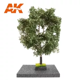   AK Interactive AK8194 WHITE POPLAR SUMMER TREE 1/35 (1:35 / 1:32 / 54mm) - Fehér nyárfa nyári lombozattal