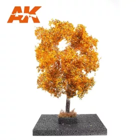   AK Interactive AK8195 WHITE POPLAR AUTUMN TREE 1/35 (1:35 / 1:32 / 54mm) - Fehér nyárfa őszi lombozattal