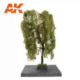   AK Interactive AK8196 WEEPING WILLOW SUMMER TREE 1/35 (1:35 / 1:32 / 54mm) - Fűzfa nyári lombozattal