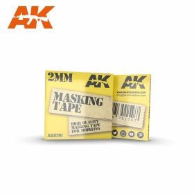   AK Interactive AK8201 Masking Tape 2 mm - Maszkolószalag makettezéshez