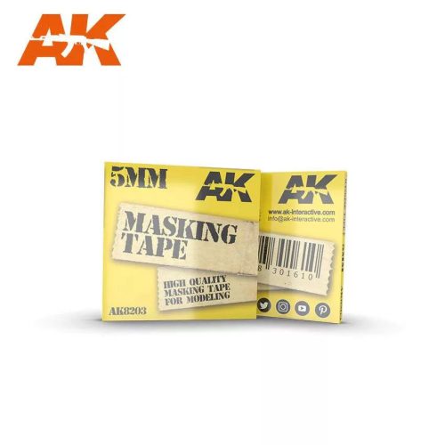 AK Interactive AK8203 Masking Tape 5 mm - Maszkolószalag