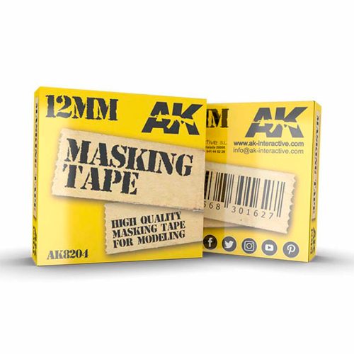 AK Interactive AK8204 Masking Tape 12 mm - Maszkolószalag