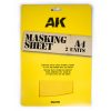 AK Interactive AK8211 Masking Tape A4 - 2 units - Maszkolószalag, maszkolólap