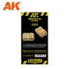 AK Interactive AK8224 LASER CUT WOODEN BOX 001 1/35, 7 UNITS - Faláda, 7 db