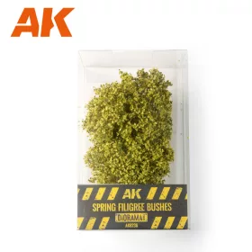   AK Interactive AK8236 SPRING FILIGREE BUSHES 1:35 - Aprólevelű tavaszi bokor