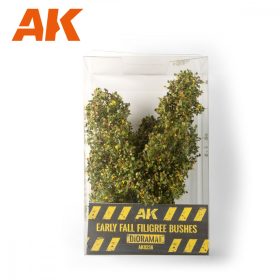   AK Interactive AK8238 EARLY FALL FILIGREE BUSHES 1:35 - Aprólevelű kora őszi bokor