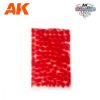 AK Interactive AK8240 RED WARGAME TUFTS - Fűcsomók, piros, 4,5 mm