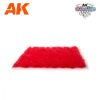 AK Interactive AK8240 RED WARGAME TUFTS - Fűcsomók, piros, 4,5 mm