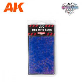   AK Interactive AK8242 PINK&BLUE WARGAME TUFTS - Fűcsomók, rózsaszín/kék, 4,5 mm