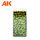 AK Interactive AK8243 LIGHT GREEN TUFTS 2MM - Fűcsomók, világoszöld, 2 mm