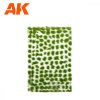 AK Interactive AK8243 LIGHT GREEN TUFTS 2MM - Fűcsomók, világoszöld, 2 mm