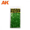 AK Interactive AK8245 DARK GREEN TUFTS 4MM - Fűcsomók, sötétzöld, 4 mm