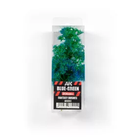   AK Interactive AK8263 BLUE-GREEN FANTASY BUSHES 1/35 - Bokor, kék/zöld