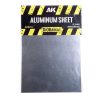 AK Interactive AK8312 ALUMINUM SHEET 100UM (MICROMETER) 200X250MM - alumínium lap