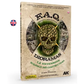   AK Interactive AK8500 F.A.Q. DIORAMAS 1.4 EXTENSION BUILDINGS AND CONSTRUCTIONS English - kiadvány makettezéshez