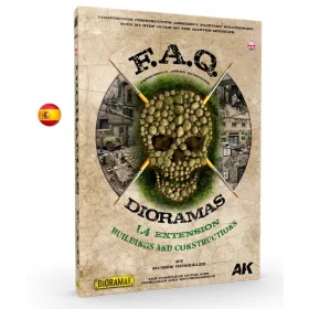   AK Interactive AK8501 F.A.Q. DIORAMAS 1.4 EXTENSION BUILDINGS AND CONSTRUCTIONS Spanish - kiadvány makettezéshez
